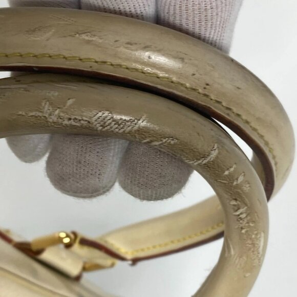 LOUIS VUITTON M91891 Suhali Spaerb Shoulder Bag Hand Bag Suhari leather White - Picture 9 of 16